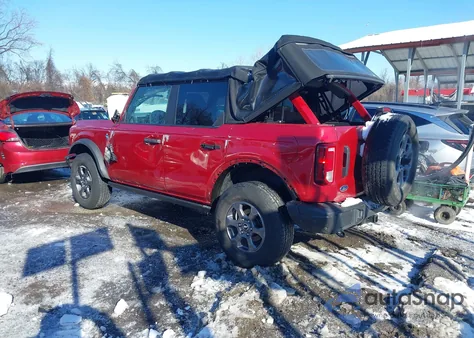 2021 Ford Bronco Black Diamond from USA, damaged, VIN 1FMEE5BP1MLB00283